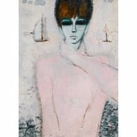 Woman in Scarf
