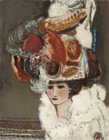 Femme au chapeau