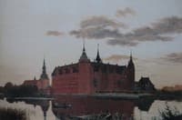 Fredericksborg Castle Seen from Jægerbakken, Study
