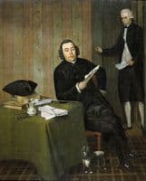Portrait of the Haarlem Notary Wernerus Köhne with his Clerk Jan Bosch