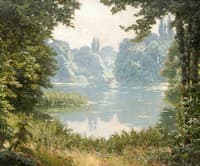 A Summer's Day on the Lake