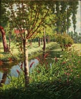 Les bords de l'Epte à Giverny