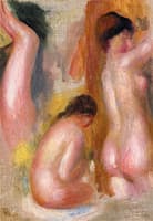 Three Bathers