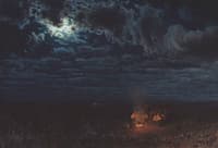 Night in the Steppe