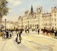 The Hotel de Ville de Paris