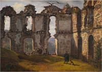 The Ruins of Brahehus near Jönköping, Sweden