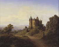 Büresheim Castle at Eifelfloden