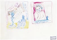 Two Sketches (recto)