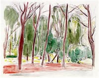Landscape in a Park (Langenargen)