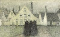 The Beguine Convent in Bruges