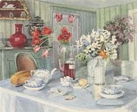Interior Scene at Knudsminde
