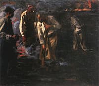 Workers in a Smeltery