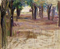 Avenue of Trees in Speyer (unfinished)