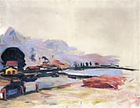 The Old Harbor at Speyer (unfinished)