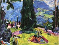 Landscape with Conifer