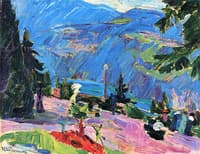 Landscape with Promenade