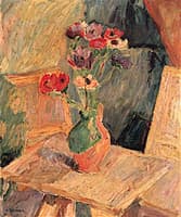Anemones in a Vase