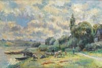 Banks of the Seine at Muids