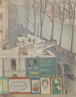 Posters at Construction Site