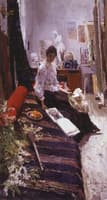 In the Artist's Studio