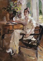 Lady Seated on an Armchair