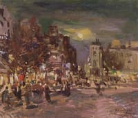 Boulevard in Paris
