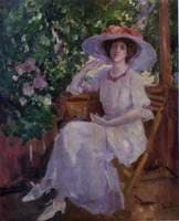 Portrait of Actress Nadezhda Komarovskaya