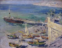 Pier in Crimea