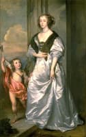 Mary Villiers, later Duchess of Richmond and Lennox, with Her Cousin Charles Hamilton, Lord Arran