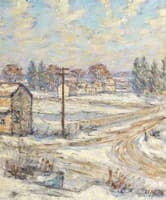 Mill Bridge in Winter