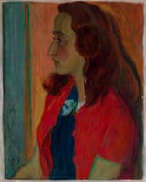 Portrait of a Red-Haired Lady