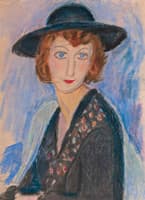 Portrait of a Lady in a Hat