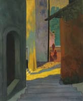 Vieille Rue de Cagnes, Soleil Couchant