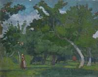 Orchard in Brittany