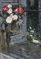 Roses. Evening