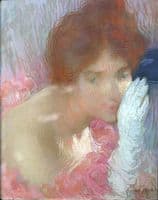 Woman with Glove