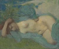Woman Resting