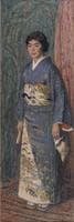 Portrait of a Japanese Woman (Mrs. Kuroki)