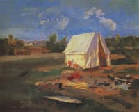 Hunters' Tent, Morning