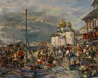 Market Square in Pskov