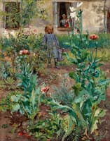 Garden in Paris