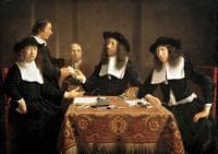 Regents of the "Leproos-, Pest- en Dolhuis" in Haarlem