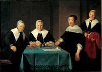 Regentesses of the "Leproos-, Pest- en Dolhuis" in Haarlem