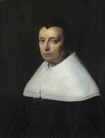 Portrait of a Woman with a Black Cap