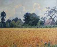 Wheat Fields near Mont-Saint-Aignan