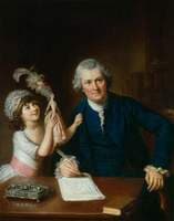 Christopher Anstey with his Daughter
