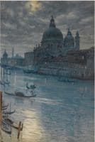 A Moonlight Scene, Venice