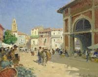 Market Square, Albasete, Spain