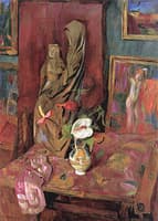 Still Life with a Wooden Madonna