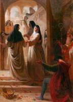 Scene from Alexander Pope's 'Eloisa to Abelard'